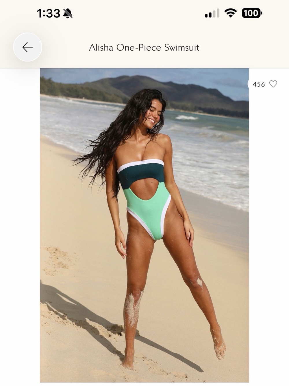 Free People x One One Aloha One-Piece Swimsuit